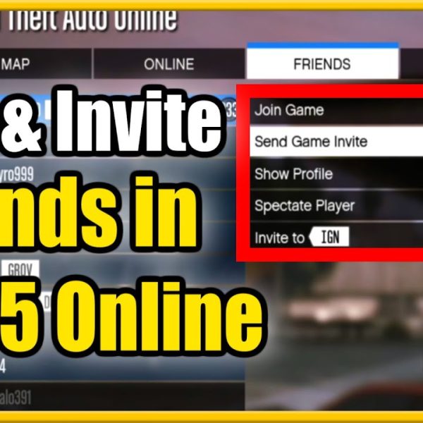 How to Play GTA-5 with Friends